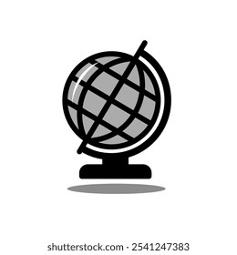 globe vector design illustration on white background
