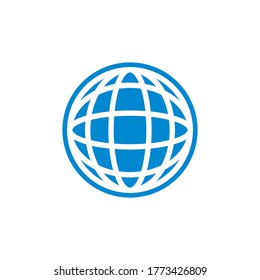 ilustración de diseño gráfico de vector de globo