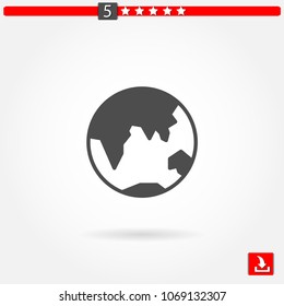 globe vector icon