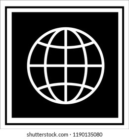globe vector icon