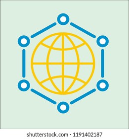 globe vector icon