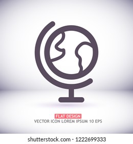Globe Vector icon