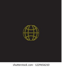 Globe vector icon