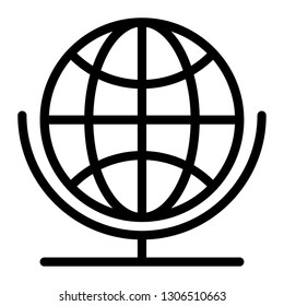 globe vector icon