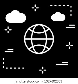 Globe Vector Icon
