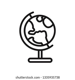 Globe vector icon