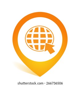 Globe vector icon 