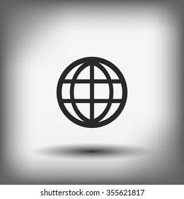 globe vector icon