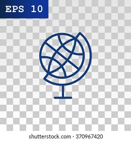 Globe vector icon