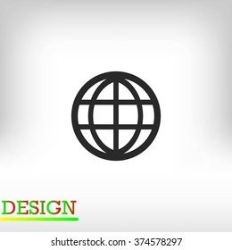 globe vector icon