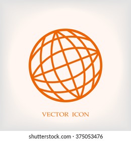 globe vector icon