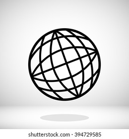 globe vector icon