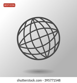 globe vector icon