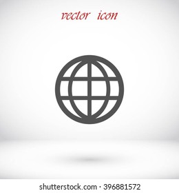 globe vector icon
