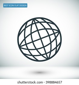 globe vector icon