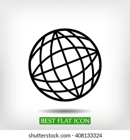 globe vector icon