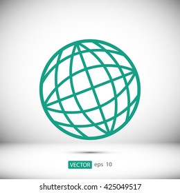 globe vector icon