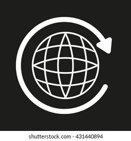 globe vector icon