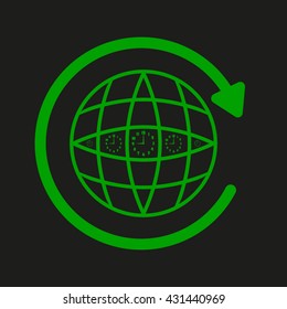 globe vector icon