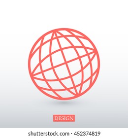 globe vector icon