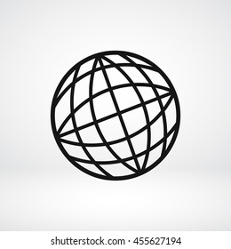 globe vector icon