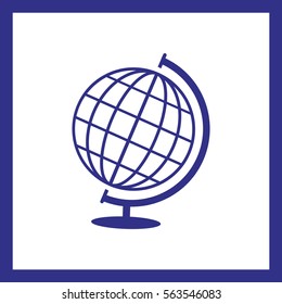 
Globe vector icon.