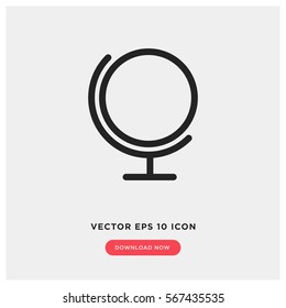 Globe vector icon
