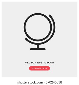 Globe vector icon