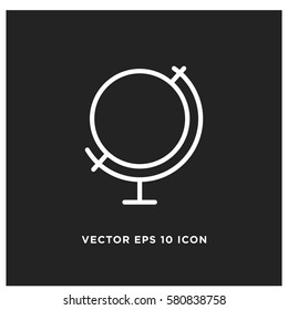 Globe vector icon