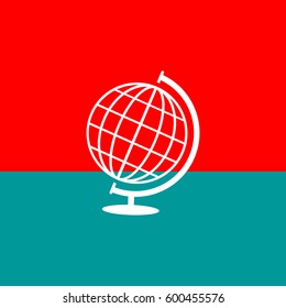 
Globe vector icon.