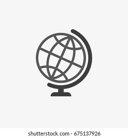 globe vector icon