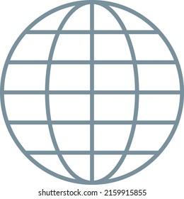 Globales Vektorsymbol. Kann für Druck-, Mobil- und Web-Anwendungen verwendet werden.