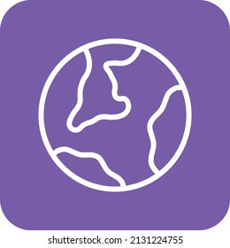 Globe Vector Icon Design Illustration