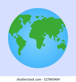 globe vector icon, eps10