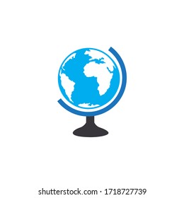 Globe vector Icon - Globe icon illustration
