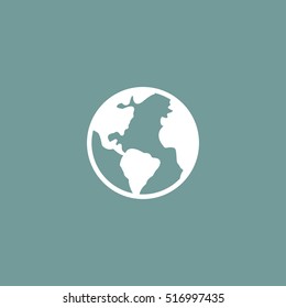 globe vector icon illustration, for mobile and web design