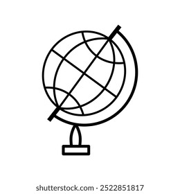 globe vector icon, nice and simple way to make it