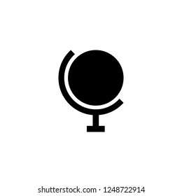 globe vector icon. globe sign on white background. globe icon for web and app