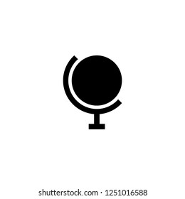 globe vector icon. globe sign on white background. globe icon for web and app