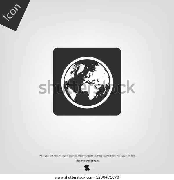 Globe Vector Icons Stock Vector Royalty Free Shutterstock