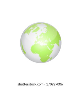 Globe. Vector Illustration