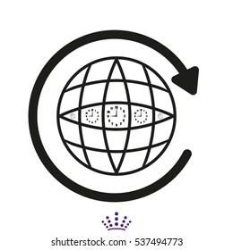 globe, vector illustration EPS 10