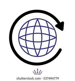 globe, vector illustration EPS 10