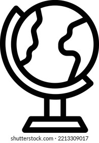 globe  Vector illustration on a transparent background. Premium quality symmbols. Thin line vector icons for concept and graphic design.