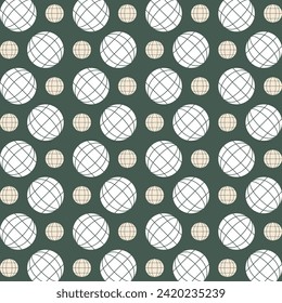 Globe vector Illustration repeating trendy cute pattern colorful green background
