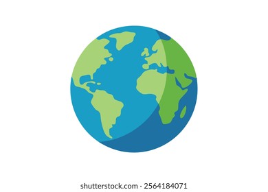 Globe  Vector Illustration - Sustainable and Creative Design.Ideal for use in designs, presentations, and more.