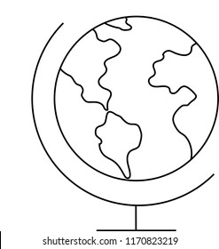 globe vector logo