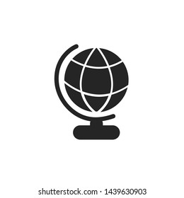 Globe Web Icon Design Illustration