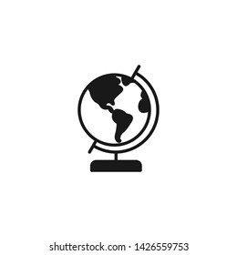 Globe Web Icon Logo Vector