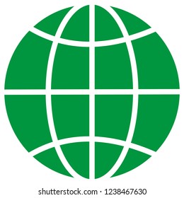Globe web symbol